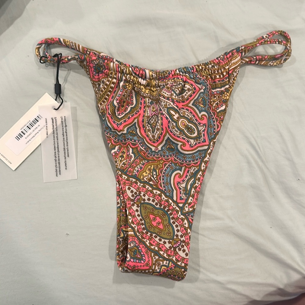 Montce Ali Paisley Brazil Bikini Bottom